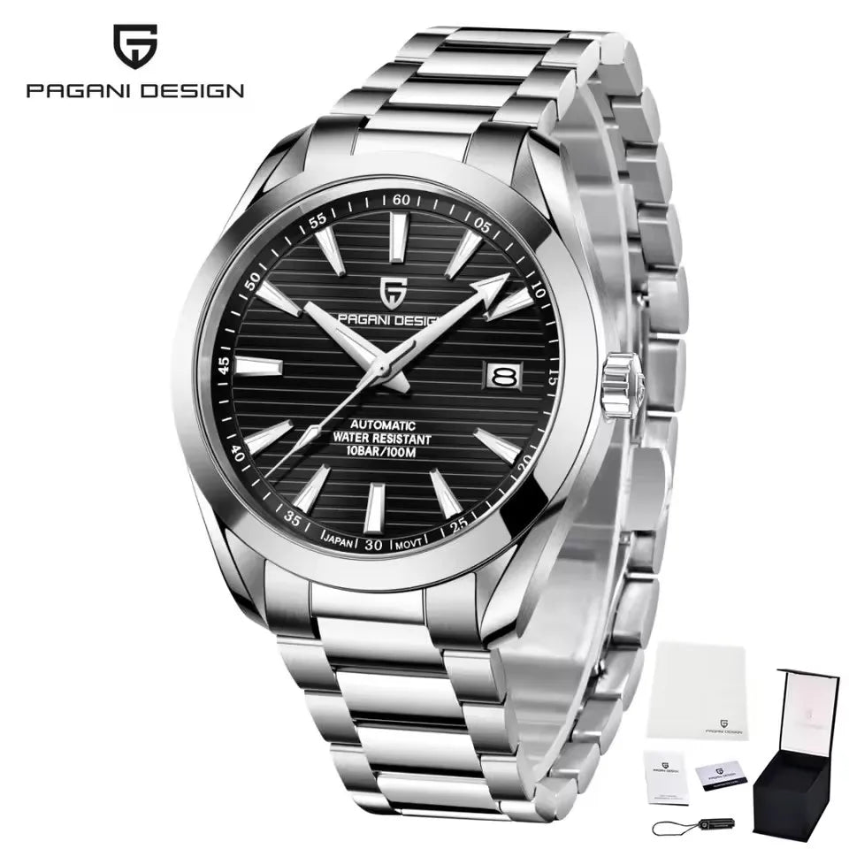 2026 New PAGANI DESIGN 40MM Business Men Mechanical Watch Luxury Sapphire Glass Automatic Watches 100M Waterproof Watch for Men