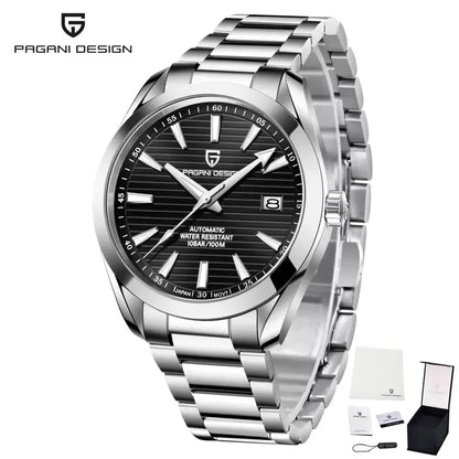 2026 New PAGANI DESIGN 40MM Business Men Mechanical Watch Luxury Sapphire Glass Automatic Watches 100M Waterproof Watch for Men