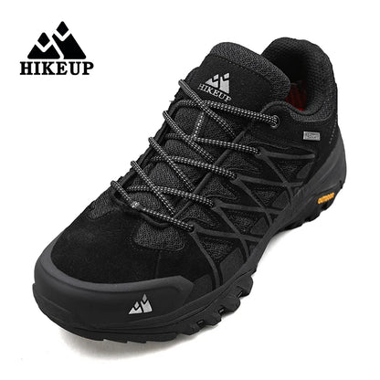 HIKEUP módní outdoorová obuv, pánské sportovní trekové boty do hor a na kempování, neklouzavé a odolné proti opotřebení