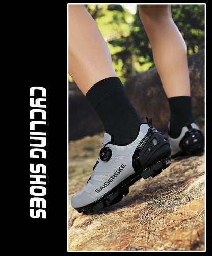 Unisex New Cycling Shoes Professional Lightweight Luxyry Original Road Rubber MTB Racing Bicycle Fashion Bike Street Sports