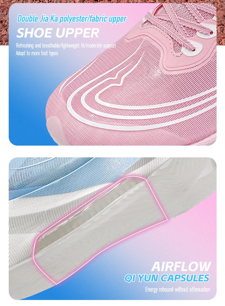 IRUNSVAN Airflow Capsule Sports Shoes Marathon Boardless Training Exclusive Running Shoes for Men and Women 166