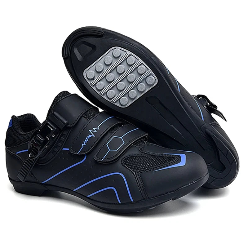 Men Cycling Shoes Flat Pedal MTB Shoes Non-slip Rubber Speed Road Bike Sneakers Women Racing Cleatless Mountain Bicycle Footwear