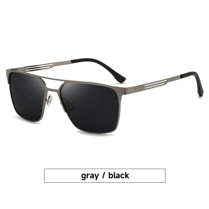 New Photochromic Polarized Sunglasses Man High Quality UV400 Sun Glasses Outdoor Driving Fishing Pilot Eyewear