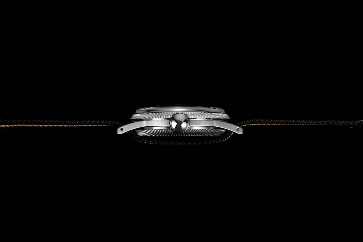 RDUNAE RA05 Vintage Military Watch 2035 Movement Quartz K1 Mineral Glass Crystal Stainless Steel Luminous Waterproof Men Watches
