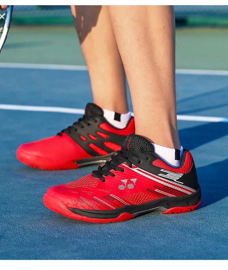 New Professional Badminton Shoes Sneakers Mens Breathable Anti-slip Tennis Sport Shoes for Men Women Training Sneakers