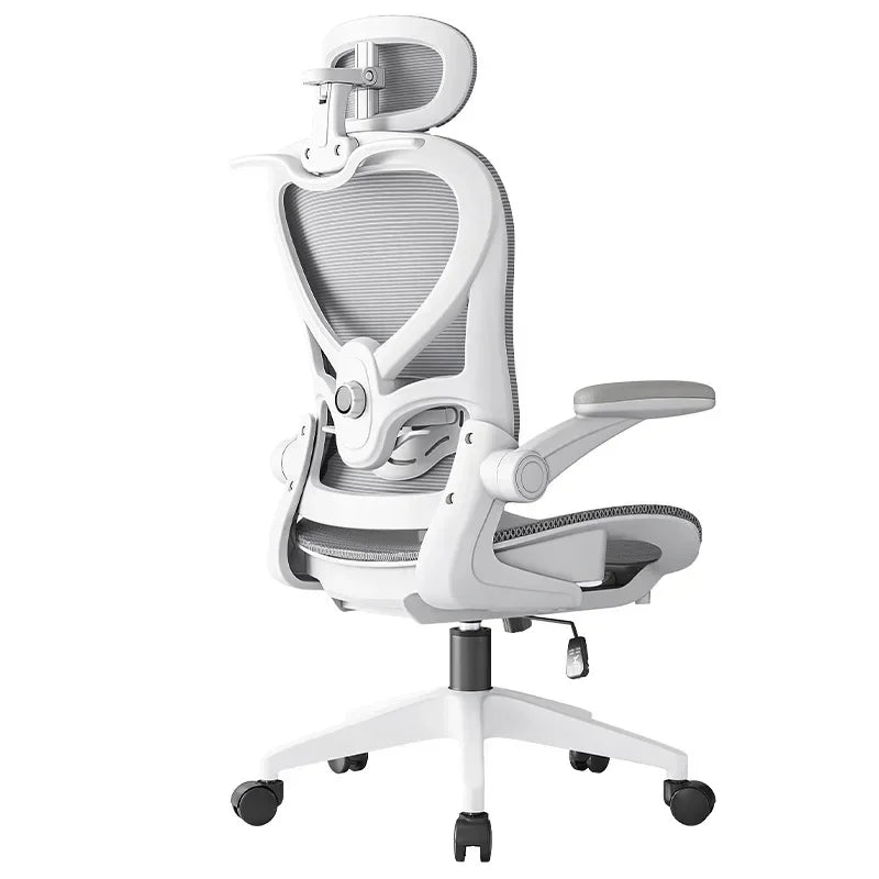 Silla gaming de estilo racing ajustable, sillón reclinable, soporte lumbar 3D, respaldo de malla y acolchado grueso para escritorio