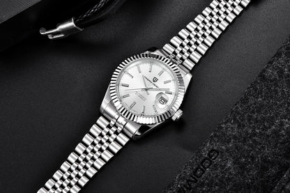 2026 New PAGANI DESIGN Watches Luxury Gold And Silver Mechanical Watches For Men Stainless Steel Sapphire Mirror Automatic Watch