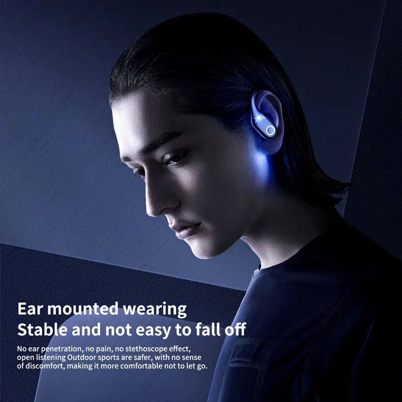 Newest ANC Wireless Bluetooth 5.3 TWS Earbuds – Noise Cancelling Earphones with Dual Mic ENC, Deep Bass, IP57 Waterproof, 40H Playtime
