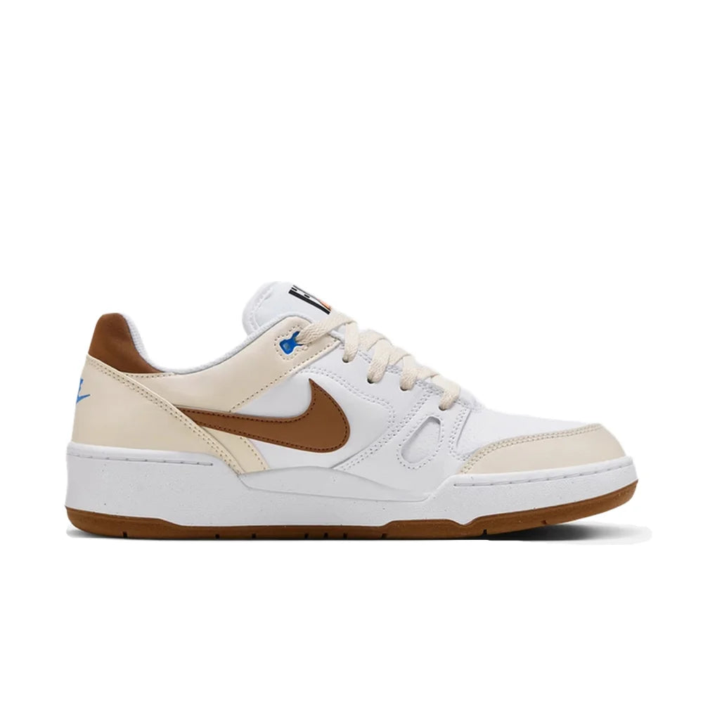 Nike Full Force Low Skate Shoes Men's Brown/White/Beige HJ3485-121