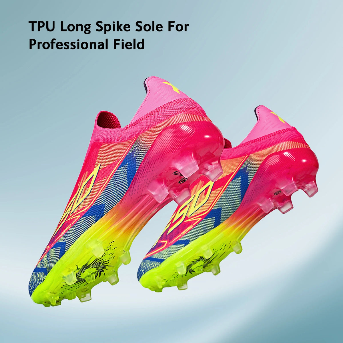 AG/FG Soccer Cleats for Men Women Kids Youth PU Fabric Upper TPU Sole Non-Slip Wear-Resistant for Natural Grass Sports Pitch Training