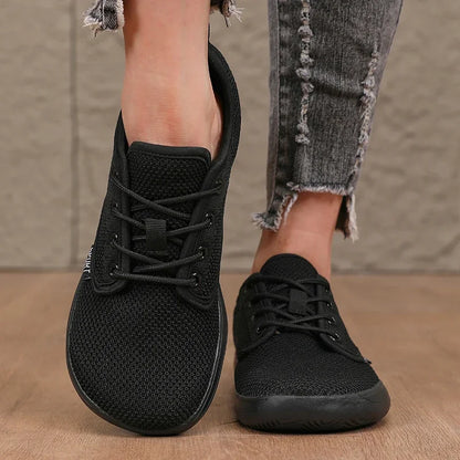 Women's Walking Flat Shoes Soft Mesh Suitable for Travel Wide Palms Lightweight Support Fitness and Leisure Sports Shoes for Men
