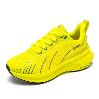 ONEMIX nové tlumicí běžecké boty pro muže, vhodné pro těžší běžce, šněrovací sportovní dámské neklouzavé outdoorové atletické pánské tenisky
