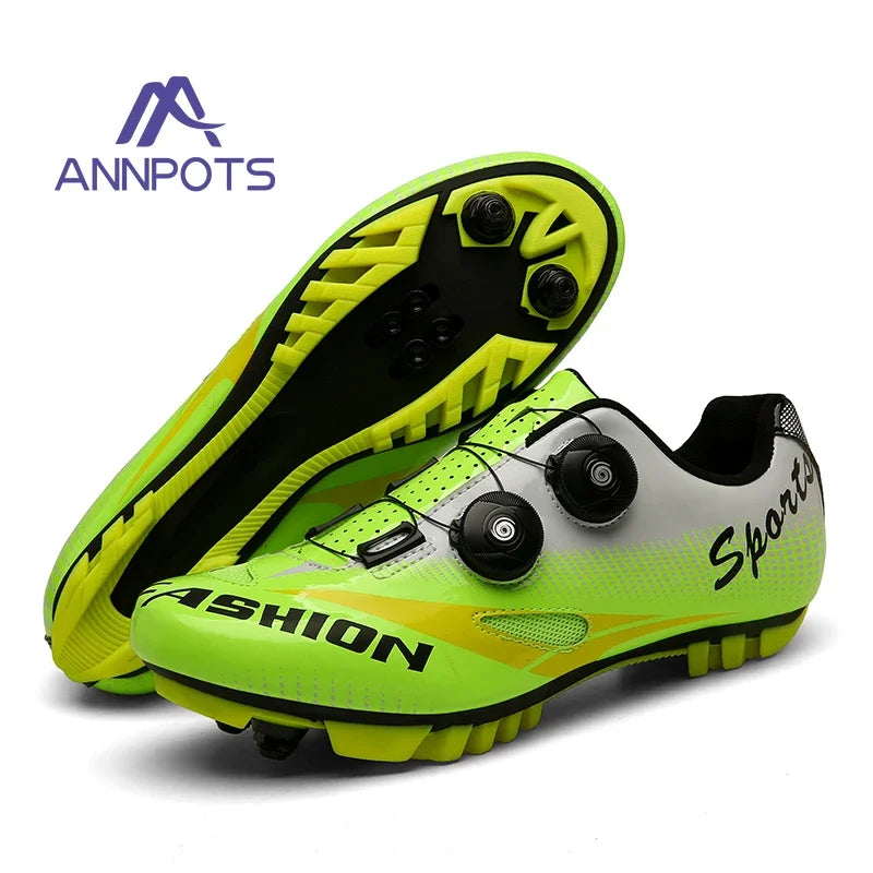 2023 New Road Bicycle Shoes Men Cycling Sneakers MTB Cleats Route Cleat Dirt Bike Speed Flat Sports Racing Women SPD Pedal Shoes