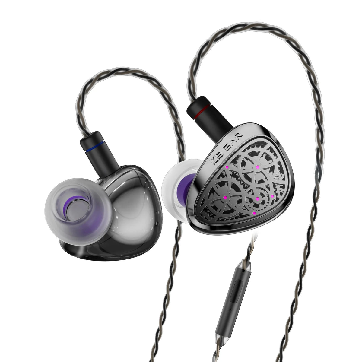KBEAR Tourbillon-Pro TB-PRO HiFi Wired Earbuds 10mm Dynamic Driver In-Ear Earphones, High Resolution Type-C HIFI Wired Earbuds with PU+PEEK+DLC Diaphragm
