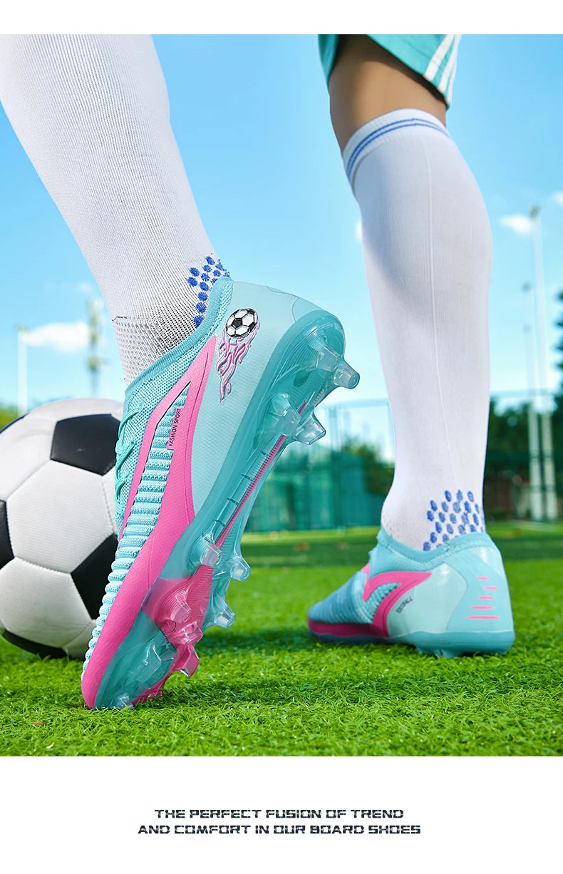Men Football Boots Society Professional Original Resistant Casual Male Ultralight Outdoor Soccer Shoes Non Slip Football Shoes