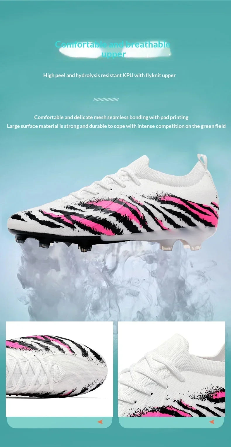 New Men Football Boots Sport Soccer Shoes Match Unisex Ultralight Cleats Comfortable Non-Slip Outdoor Adult Grass High-quality