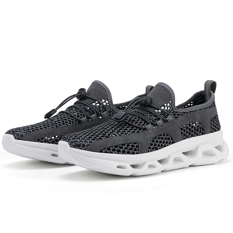 2026 Men Women Quick-Dry Wading Shoes Water Breathable AquaIn Upstream Antiskid Outdoor Sports Wearproof Beach Sneakers 39-46