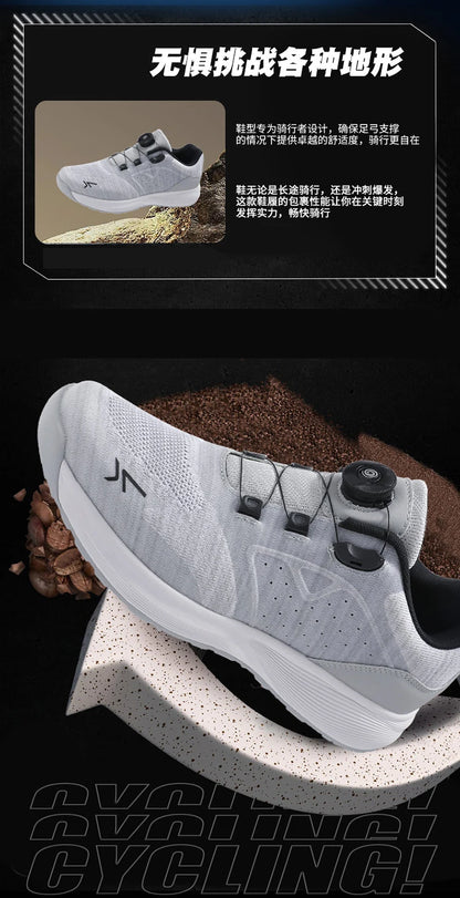 Cycling Sneaker MTB Men Sports Dirt Bike Shoes SPD Pedal Mountain Bicycle Footwear Speed Racing Man Flat Off Road Cycling Shoes