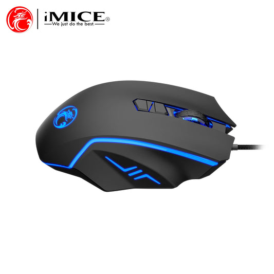 USB Wired Gaming Mouse RGB Backlit High Precision Optical Mouse, 8-Button 7200 DPI Gaming Mouse for PC, Laptop, Office & Home