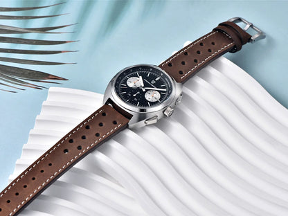 Pagani design2026fashion men's quartz watch top brand luxury sapphire VK63 men's chronograph all-steel diving relógios masculino