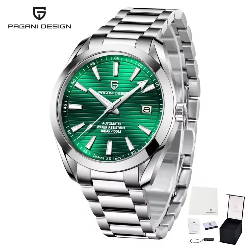 2026 New PAGANI DESIGN 40MM Business Men Mechanical Watch Luxury Sapphire Glass Automatic Watches 100M Waterproof Watch for Men