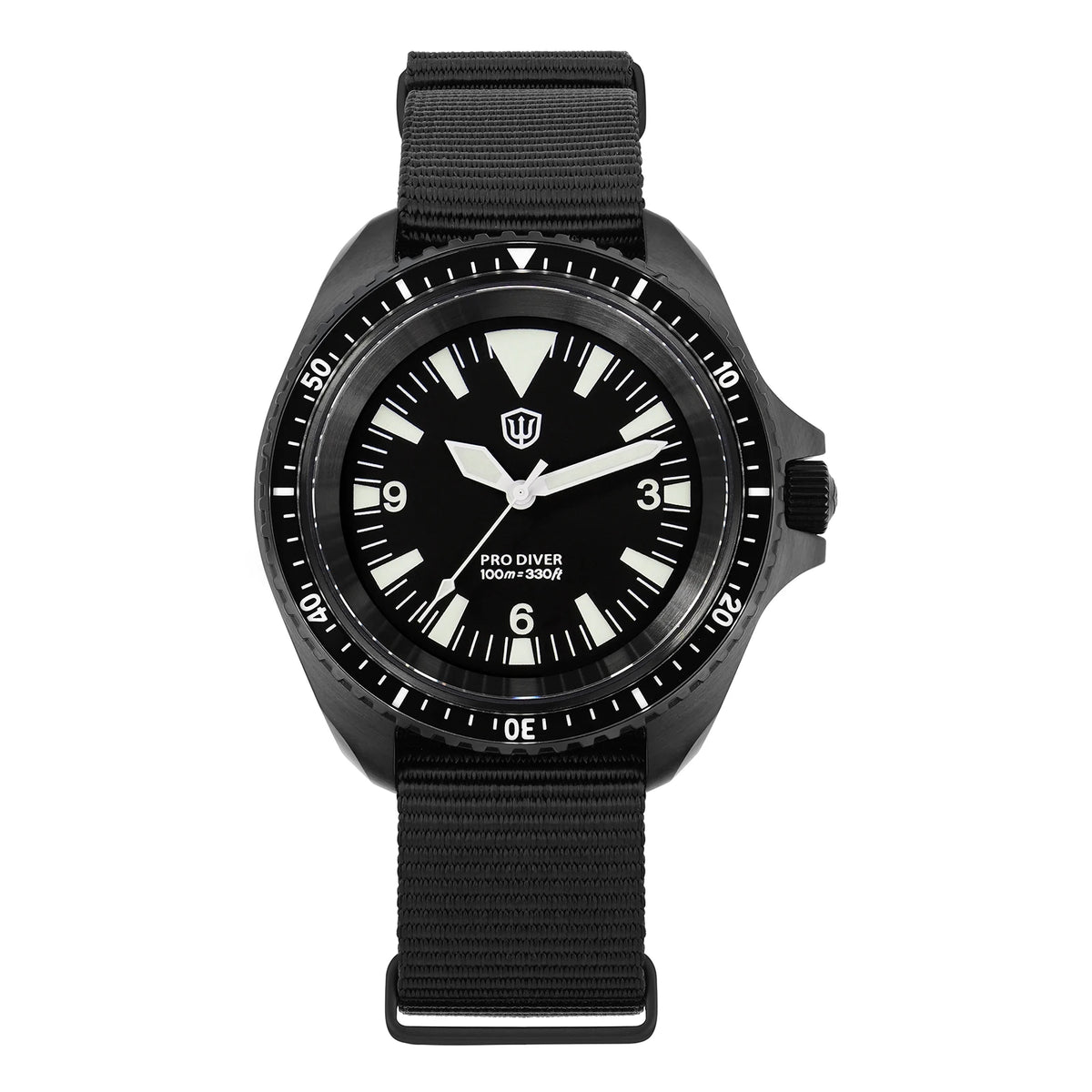 Watchdives WD1980 V3 38mm Men Watch Vintage VH31 Ronda 515 Sweep Seconds Quartz Movement Watches Luminous Sapphire Wristwatch