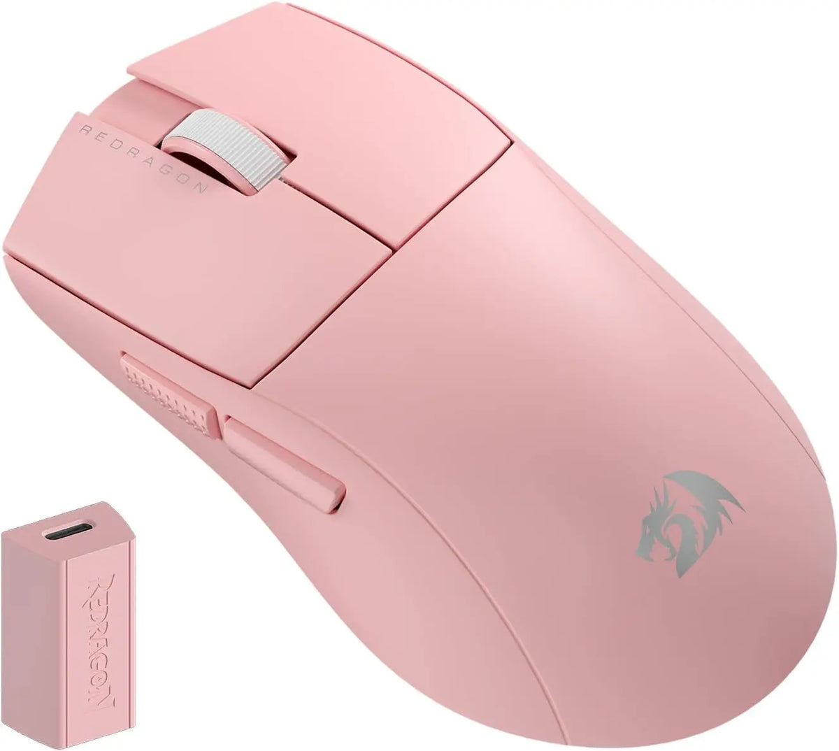 Redragon M916 PRO draadloze gamingmuis met 3 modi, Hype-Speed 4K polling rate, ultralichte 49G gamermuis met 26K DPI