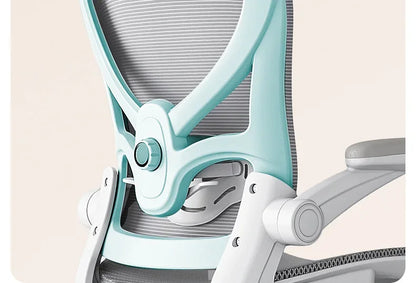 Silla gaming de estilo racing ajustable, sillón reclinable, soporte lumbar 3D, respaldo de malla y acolchado grueso para escritorio
