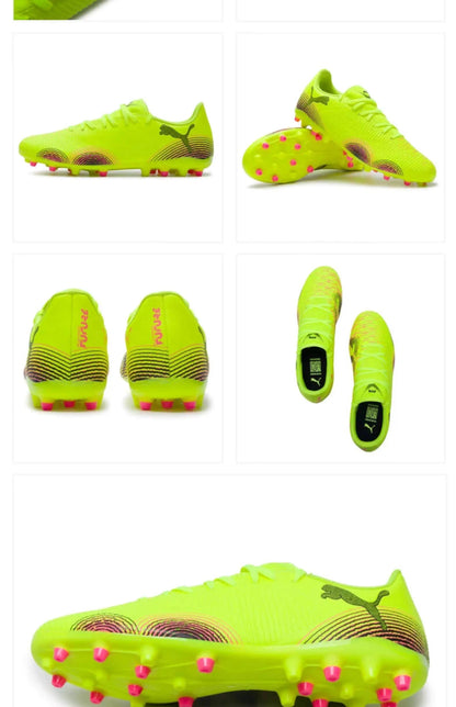2026 New PUMA Men's MG Cleat Soccer Shoes 108376-03 Synthetic Leather Control Texture Football Boots