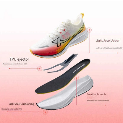 Xtep Five Speed 2.0 running shoes for men, autumn comfortable sports shoes, jogging cushioning sneakers 876319110001