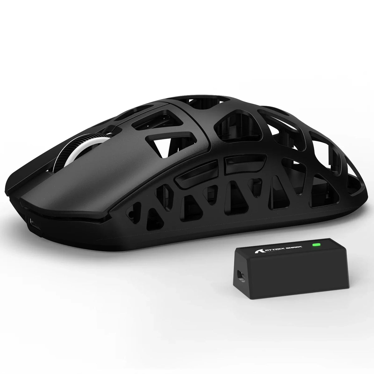 Herní myš ATTACK SHARK R3 z hořčíkové slitiny 8K SUPERLIGHT 8000Hz, 6 nastavitelných úrovní DPI až 26000, PAW3395, BT/2.4G bezdrátová/drátová