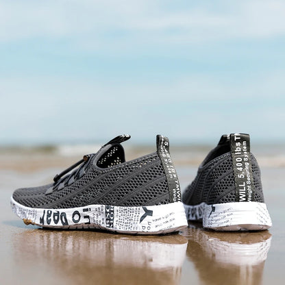Men Women Aqua Shoes Wading Water Upstream Outdoor Sports Beach Sneakers Canyoning Camping Amphibious River Tracing Creek