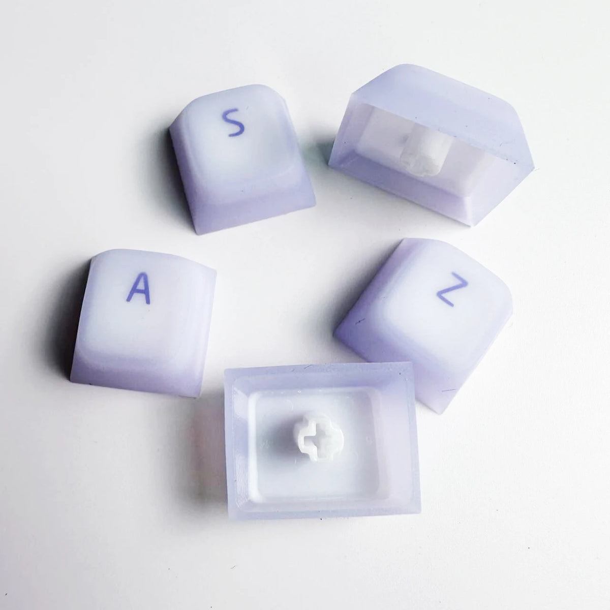 Nogi Cherry Profile ABS Silicone Keycap White Black Sakura Pep Very Peri for Keyboard Gh60 Poker 87 TKL 104 ANSI Xd64 Bm60 Xd68