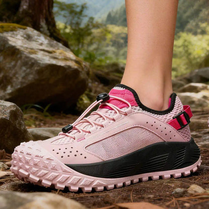 Pánské turistické boty CAMSSOO na léto, prodyšné neklouzavé běžecké boty na cestování, outdoorové sporty, s tlumením, ležérní kotníkové boty do terénu