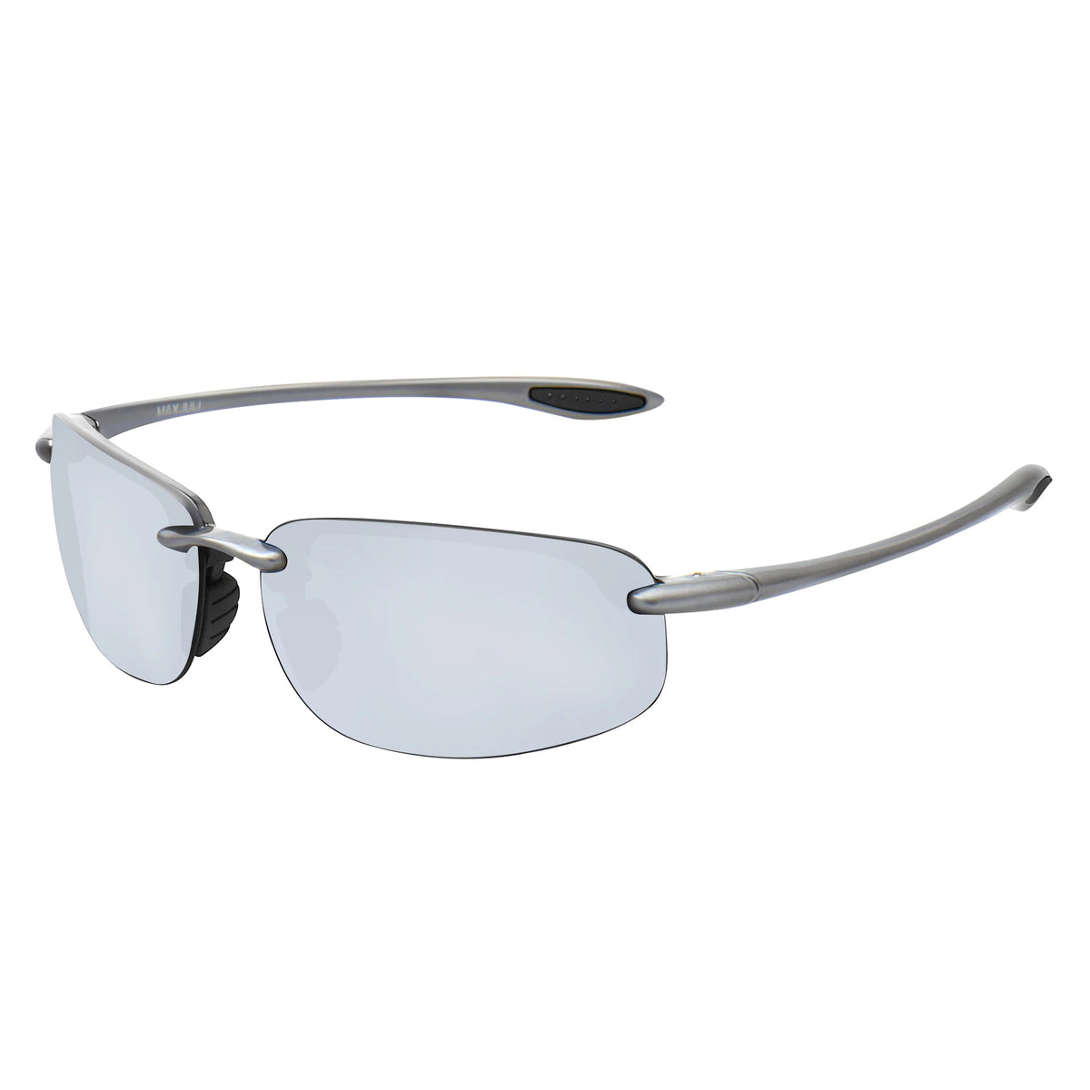 JULI Sports Sunglasses for Men Women TR90 Rimless Frame UV400 Protection for Cycling Running Fishing Baseball Driving 8001