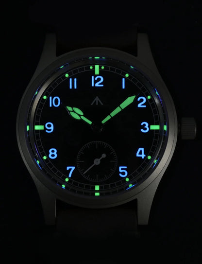 Militado D12 Quartz Watch Men VD78 Movement Domed Sapphire Crystal V2 Clear AR Coating Wristwatch 10Bar Water Resistance Watches