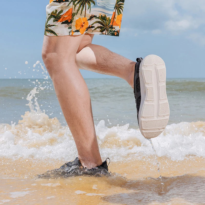2026 Men Women Quick-Dry Wading Shoes Water Breathable AquaIn Upstream Antiskid Outdoor Sports Wearproof Beach Sneakers 39-46