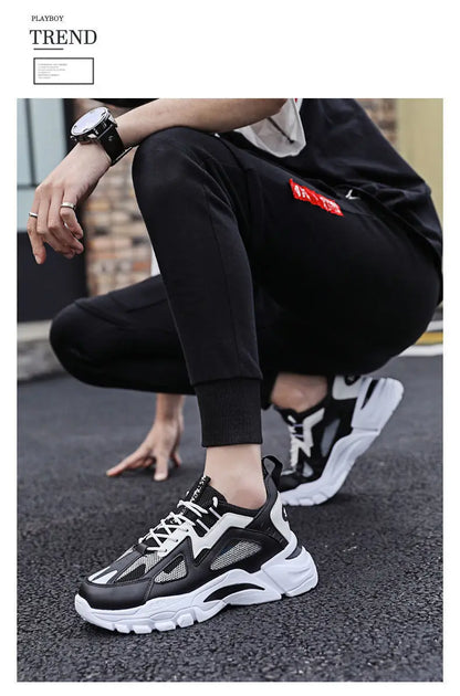 Men's new outdoor casual shoes fashionable sports shoes lightweight comfortable breathable men's shoes
