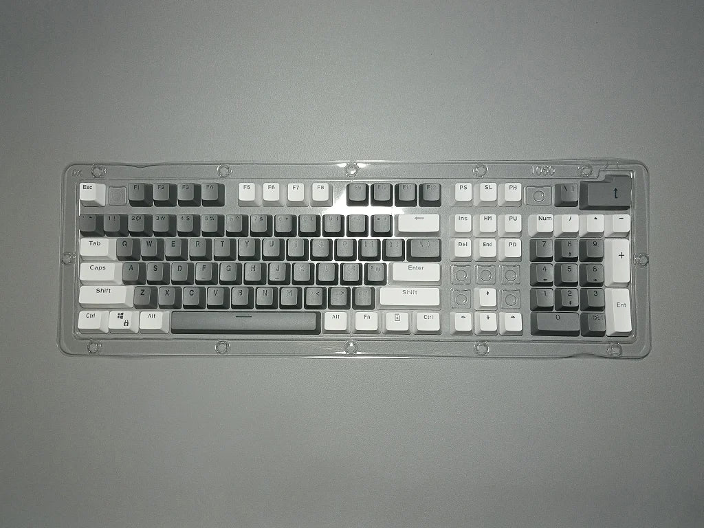 Good Pbt Oem Keycaps 61/87/104keys Custom RGB Player Backlit Double Shot Keycaps Gaming Accessories Ergonomic Teclado Pink/Black