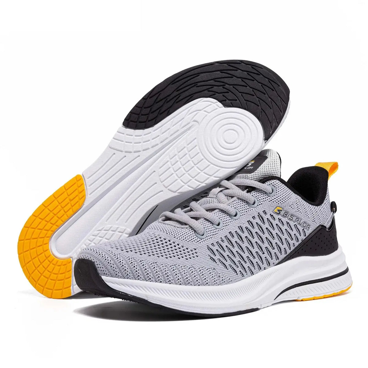 Baasploa Men Running Sneakers Brand Casual Lightweight Designer Mesh Jogging Shoes Male Breathable Lace-Up Sports Walking Shoes