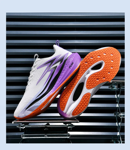 New Running Shoes Men Speciality Marathon Men's Sports Lightweight Carbon Board Women's Comfortable Athletic Nonskid Sneakers