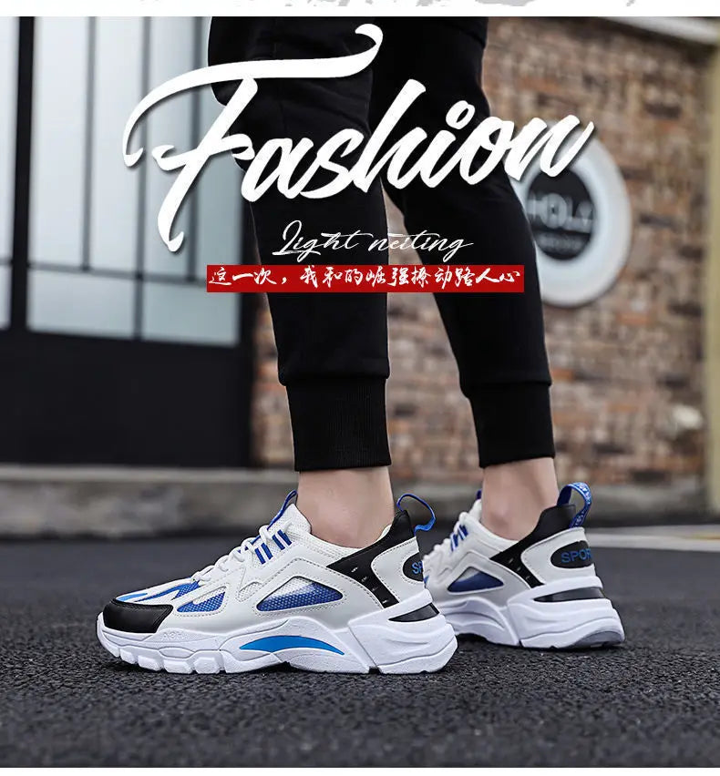 Men's new outdoor casual shoes fashionable sports shoes lightweight comfortable breathable men's shoes