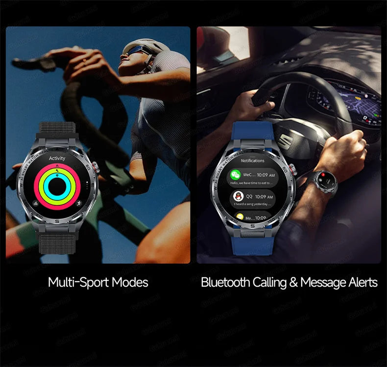 Smart Watch Men High-end Health Blood pressureblood oxygen lipids Uric acid Sapphire Smart watches Ai GPT Custom dial ECG 2026