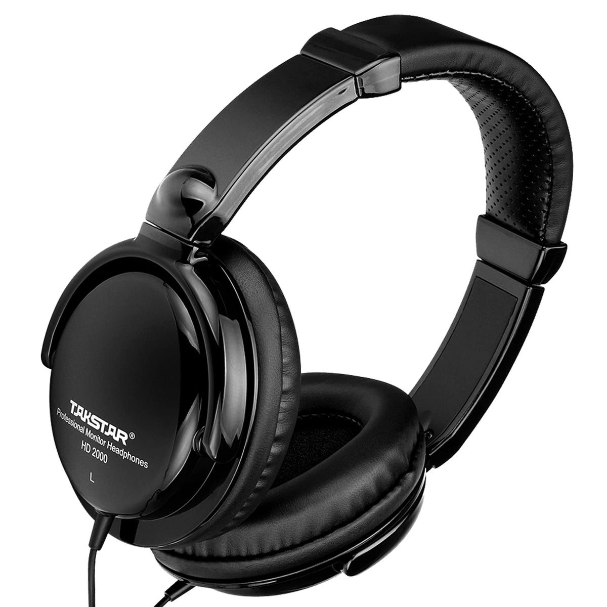 Takstar HD2000 Wired Over Ear Headphones Studio Monitor DJ Headset with 50mm Driver, HiFi Stereo Sound for Recording, Mixing, Guitar, Piano & PC