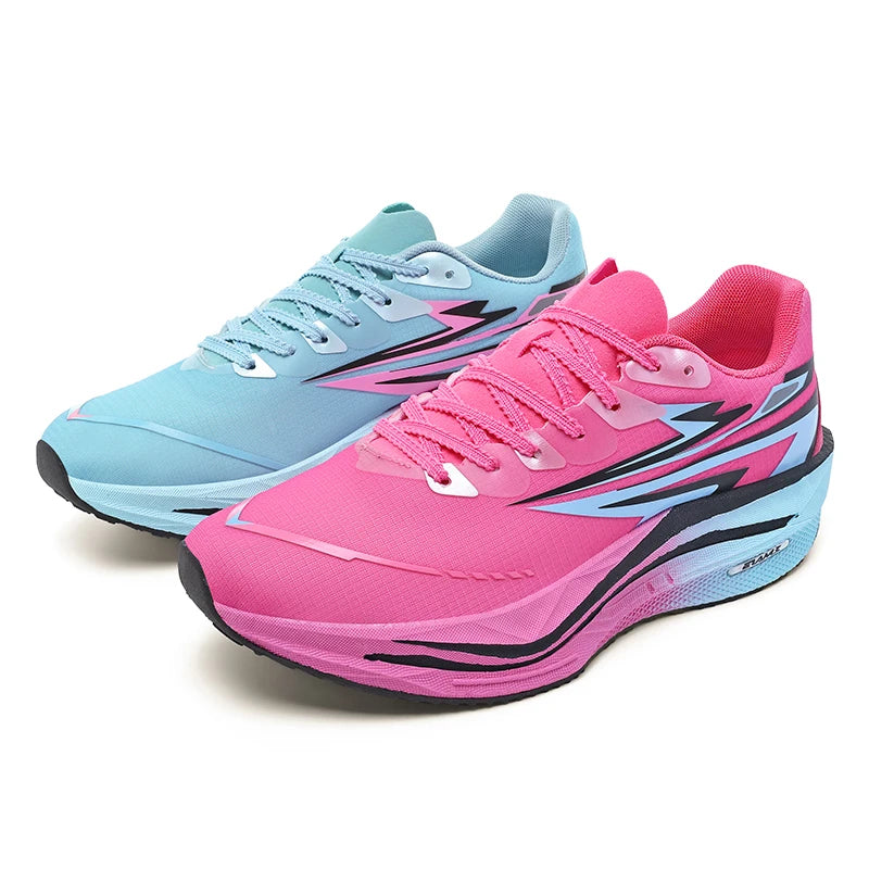 Unisex Sports Shoes Fashionable Lace Up Running Shock-absorbing Anti Slip Rebound Training Shoes 2026 New Outdoor Fitness Shoes