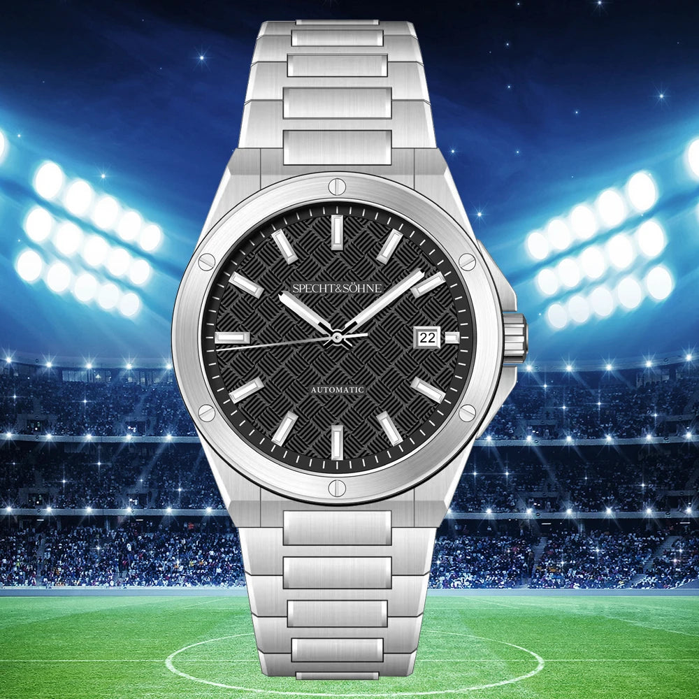 Specht&Sohne 2025 New 38MM Men's Watches Automatic Watch Japan Miyota 8215 Movt Steel Sapphire Crystal Reloj Homb Waterproof