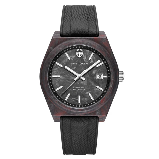 2025 New 40mm Carbon Automatic Watch Luxury 100m Waterproof Diver Watches automatic movement Diver Men Watch