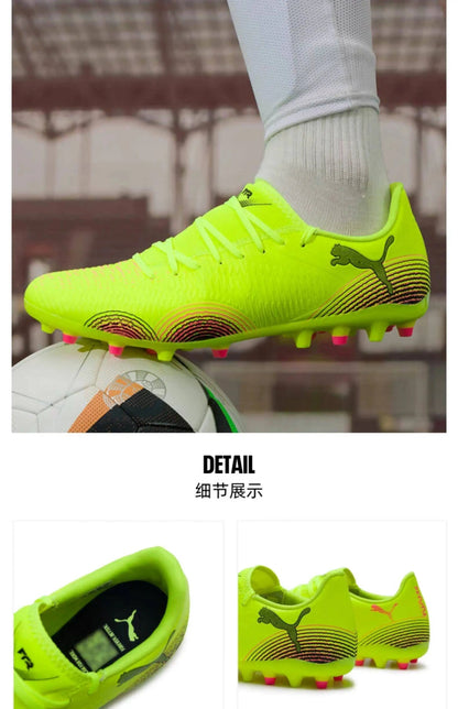 2026 New PUMA Men's MG Cleat Soccer Shoes 108376-03 Synthetic Leather Control Texture Football Boots