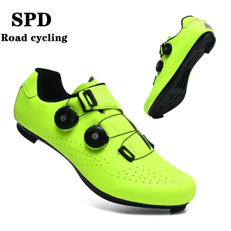 Professional Mountain Bike Cycling Shoes MTB Flat Cleat SPD Shoes Outdoor Self-Locking Big Size 47 Racing Bicycle Sneakers Men