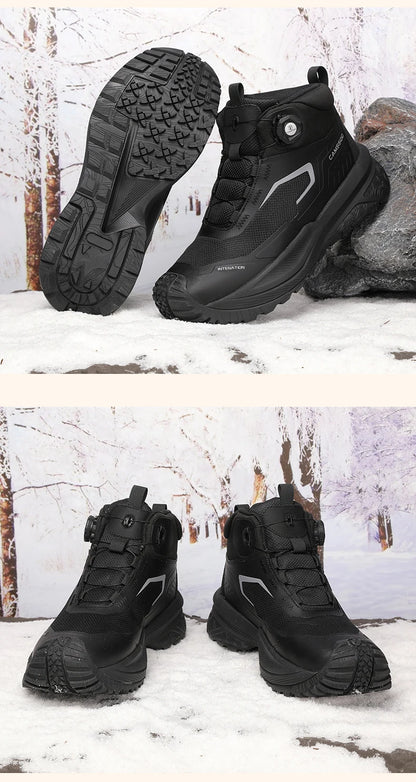 CAMSSOO Hiking Shoes Men Snow boots Outdoor Sports Climbing Shoes women Trekking Sneakers ankle boots hunting shoes travel boots